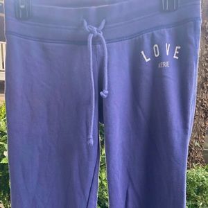 Aerie vintage LOVE bootcut sweatpants